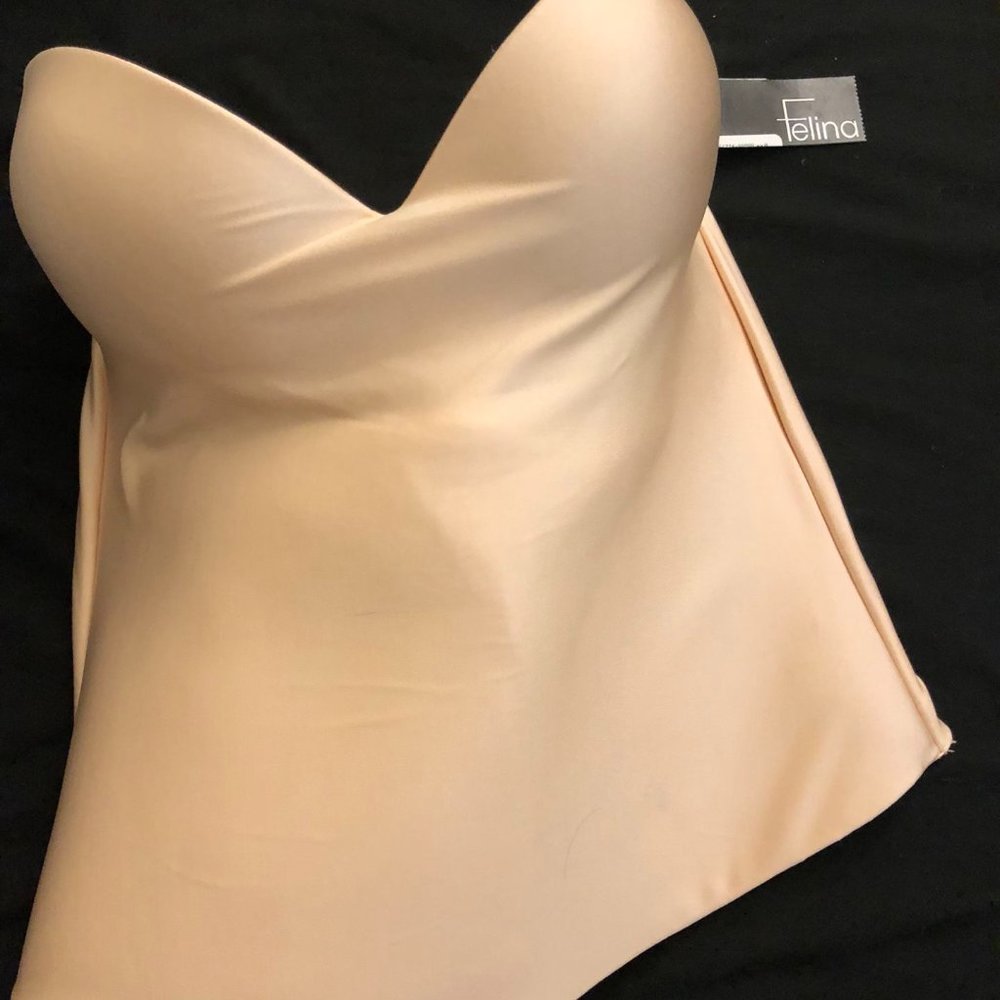 Felina Shapewear 38C Fits Like 36C  Nude Color NWT - Picture 3 of 4